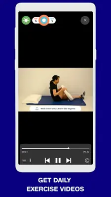 ACL knee rehab video therapy android App screenshot 4